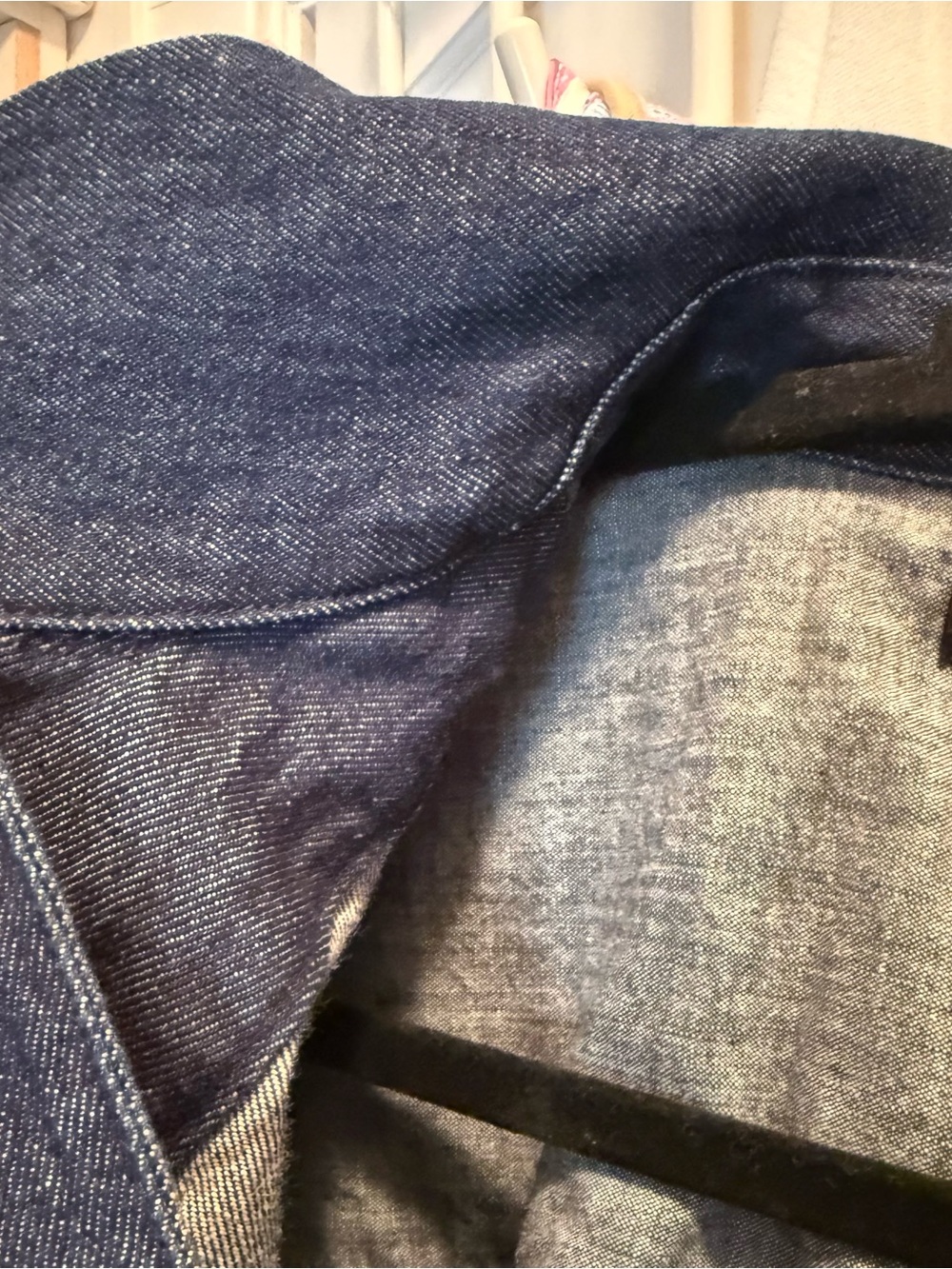 Banana Republic Indigo Denim Dress XL - Picture 8 of 8